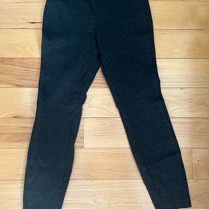Charcoal Express High Waisted Columnist Ankle Pant